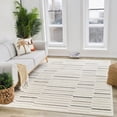 thumbnail image 4 of Rug Branch Nimbus Modern Indoor Area Rug, Cream Grey, Geometric - Living Room, Bedroom, Dining Room, and Kitchen, 4 of 7