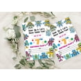 thumbnail image 4 of Darling Souvenir Multicolor Birthday Invitation Card Printable Fill or Write In Blank Invites Party Supplies Pack Of 28 5 x 7 Inches, 4 of 5