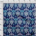 thumbnail image 2 of oneOone Georgette Viscose Fabric Damask Ikat Print Sewing Fabric BTY 42 Inch Wide, 2 of 4