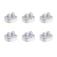 thumbnail image 1 of Usb Charging Cable Desktop Organizer 6-Pack 3.6*3.2*2.5cm Cable Management Devices for Wire Cable Clamps, Data Sorting and Fixing, 1 of 6