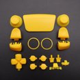 thumbnail image 1 of Replacement Buttons Set D-Pad L1 R1 L2 R2 Trigger Button Key Accent Ring For PS5 V3.0 BDM-030 Controller yellow, 1 of 6