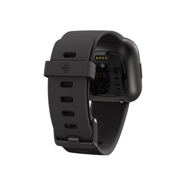 Fitbit Versa 2 - Carbon - smart watch with band - silicone - black