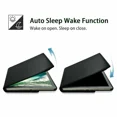 thumbnail image 3 of Étui Pivotant à Rotation à 360° pour Apple iPad Pro 13 Pouces 2024, Support à Angles Multiples, Couverture en Cuir PU, Réveil Automatique avec Sangle Élastique de Protection - Noir, 3 of 5