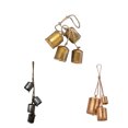 thumbnail image 2 of mmirethe Festive And Retro Christmas Cow Bell Made With Retro Style Wide Application gold B, 2 of 6