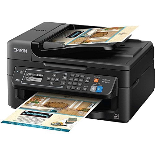 Refurbished Epson C11CE36201 WorkForce All-In-One WF-2630 Printer/Copier/Scanner/Fax Machine
