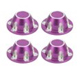 thumbnail image 3 of Wheel Hubcaps,  Wheel Hub Dust   For 1/6 RC Car Purple, 3 of 8