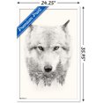 thumbnail image 2 of Wolf - Trees Wall Poster, 22.375" x 34", 2 of 4
