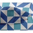 thumbnail image 4 of oneOone Viscose Chiffon Fabric Triangle|Parallelogram & Square Geometric Print Sewing Fabric BTY 42 Inch Wide, 4 of 4
