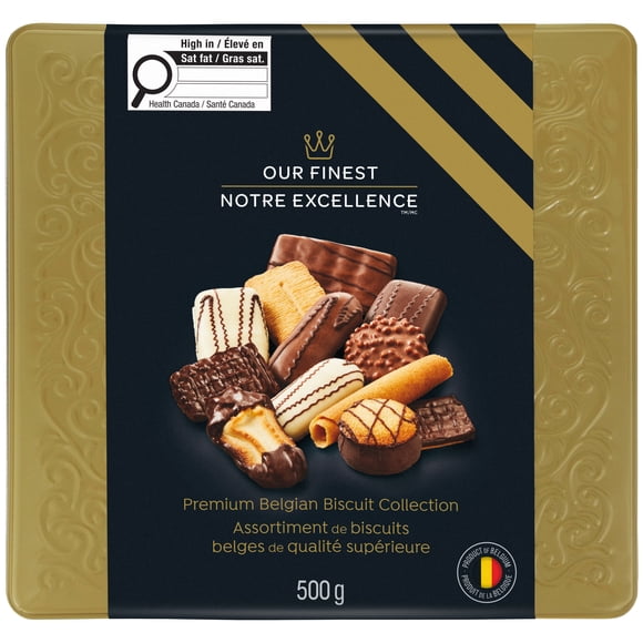 Assortiment de biscuits belges de qualité supérieure Notre Excellence, 500 g