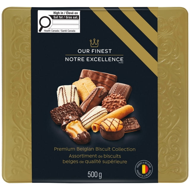 Assortiment de biscuits belges de qualité supérieure Notre Excellence, 500 g