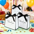 thumbnail image 1 of 10 Sets Of Stamping Bow Hand Bags Neckties Mini Gift Bags, 1 of 6