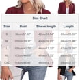 thumbnail image 2 of Cardigan pour Femmes, Cardigan Mode Ajusté Décontracté à Col Rabattu, Coupe Près du Corps, Manteau Léger, Blazer pour Femmes, 2 of 6