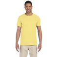 thumbnail image 3 of Gildan - Softstyle T-Shirt - 64000 - Cornsilk - Size: L, 3 of 8