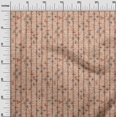 thumbnail image 2 of oneOone Polyester Lycra Apricot Fabric Geometric Texture Sewing Material Print Fabric By The Yard 56 Inch Wide, 2 of 4