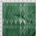 thumbnail image 4 of oneOone Polyester Spandex Forest Green Fabric Argyle Sewing Craft Projects Fabric Prints By Yard 56 Inch Wide, 4 of 4