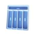 thumbnail image 1 of Product Cooking Utensils 2 Silverware Organizer Utenisl Organizer Holder Kitchen Drawer Organizer Silverware Tray For Drawer Flatware Organizer 5 Compartment Platform Classic Large Silverware Tray -, 1 of 6