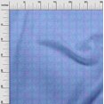 thumbnail image 3 of oneOone Tissu Velours Bleu Moyen Lignes Géométriques Matériel de Robe Tissu Imprimé Tissu au Mètre 58 Pouces de Large, 3 of 4