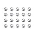 thumbnail image 1 of Unique Bargains 7/32' Chrome Steel Bearing Balls G5 Precision 100 Pack, 1 of 4