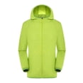 thumbnail image 1 of Dvkptbk Manteau pour Femmes Extérieur Grande Taille Imperméable à Capuche Coupe-Vent Manteau Mi-Long Imperméable avec Capuche, 1 of 2