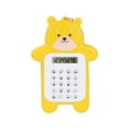 thumbnail image 2 of JWshufel Cute Bear Handheld Calculator Battery Powered Portable Design Suit for Students Schools Classroom Ergonomic Non-Slip Buttons Large Display Easy Use Lightweight Long Lasting, 2 of 3