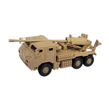 Milaget 1/72 Modèle de Véhicules Blindés Chinois Modèle 4D Kit de Construction pour Enfants Cadeau de Fête Jaune