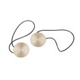 thumbnail image 4 of yingyy 1/2/3/5 2 Pieces Curtain Tieback Round Polyester Replacement Simple Style Household Kitchen Sunshade Drape Fixing Fastener Beige 5PCS, 4 of 6