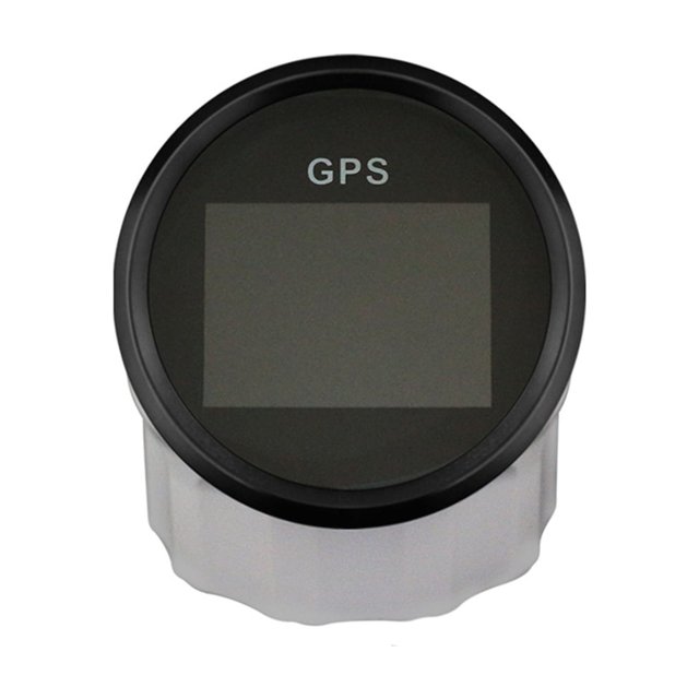 52mm Universal Digital GPS Speedometer Tripmeter Adjustable Odometer Mileage For Boat Yacht Motorcycle Car 12V 24V ,Universal Compatibility