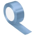 thumbnail image 1 of Unique Bargains 1.5 Inch Wide 24 Yards Satin Ribbon, Double Face Solid Crafts Roll for Party Home DIY Wrapping Decoration, Sky Blue, 1 of 6