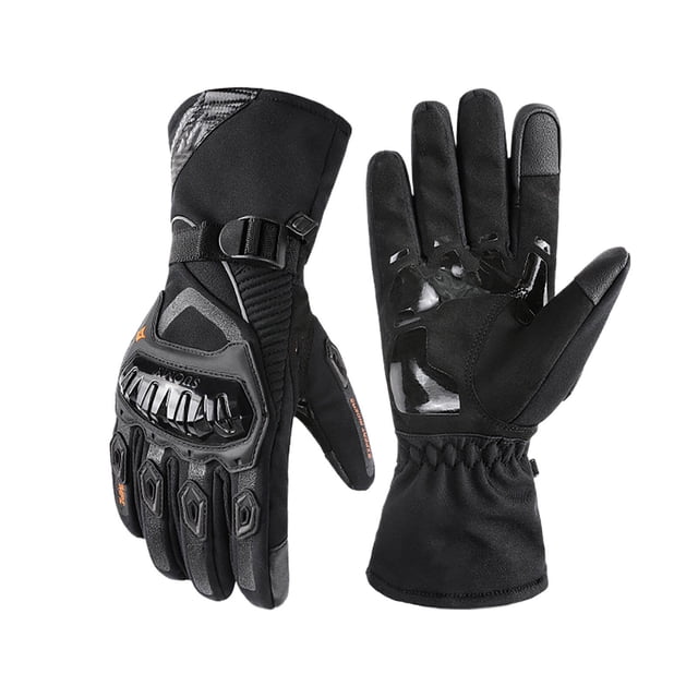 Thermo Grip Winter Motorcycle Gloves Insulated Touchscreen Compatible Riding Gear for Men and Women