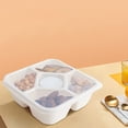 thumbnail image 3 of Yhmxh Boîte à Lunch pour Enfants Gadgets de Cuisine Boîte Bento Contenants à Collation avec 5 Compartiments pour Préparation de Repas École Voyage Contenant Lunchable Contenants à Lunch Réutilisables Bentgo Boîte à Lunch, 3 of 5