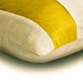 thumbnail image 2 of Throw Pillow Case, Chartreuse Green 24"x24" (60x60 cm) Pillow Cases, Velvet Patchwork Throw Pillows For Sofa, Striped Pattern Modern Style - Velvet Band Chartreuse, 2 of 3