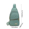 thumbnail image 3 of B-57 Green Womens Crossbody Bag Multifunctional For Daily #MJVHi, 3 of 9