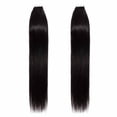 thumbnail image 2 of Extensions de Cheveux Humains à Tape, Mèches, Balayage, Cheveux Raides, 2 of 6