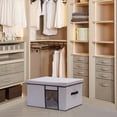 thumbnail image 2 of Bdday Underbed Storage Washable Perspective Window Fabric Art Treasure Chest for Household Clothes Storage and Miscellaneous Oxford Textile Sorting Box Laundry Room Storage, 2 of 8