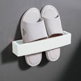 thumbnail image 1 of ABPWLY Slipper Storage Rack Bathroom Slippers Rack Wall Mounted Toilet Slippers Rack Wall Shoe Storage Clearance Home and Kitchen Canada Days Home and Kitchen Home, 1 of 6