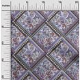 thumbnail image 2 of oneOone Polyester Spandex Medium Purple Fabric Floral Sewing Craft Projects Fabric Prints By Yard 56 Inch Wide, 2 of 4