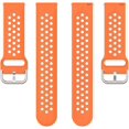 thumbnail image 3 of KOMI Band Compatible with Fitbit Versa 2 Watch,Soft Silicone Replacement Strap for Fitbit Versa/Versa Lite/SE Smart Fitness Watch Orange, 3 of 5