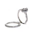 thumbnail image 2 of Ensemble de Bagues de Mariage en Diamant Marquise 7/8 Ct en Or 14 K, 2 of 2