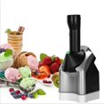 thumbnail image 1 of 200w Home Ice Cream Maker Fruit Soft Serve Maker Energy-Saving Electronic Ice Cream Machine Silver EU Plug, 1 of 5
