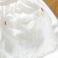 thumbnail image 5 of Styesk Mens Shorts Man Solid-Color Casual Pocket Cotton-Linen Drawstring Elastic-Waist Half Shorts Pants, 5 of 5