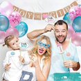thumbnail image 4 of 48 Pcs Autocollants de Révélation de Genre Jeux Équipe Garçon et Équipe Fille Fournitures Parfaites pour Fête de Révélation de Genre Autocollants Garçon et Fille, 4 of 8