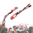 thumbnail image 1 of 2 Pcs RC Lights Interrupteur de Contrôleur pour Voiture Modèle, Compact et Léger, Donne une Expérience de Jeu Merveilleuse, 1 of 8