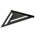 thumbnail image 4 of Yeacher Aluminum Alloy Triangle Rulers 90 degrees 45 degrees Set Square 12in Black Metric Square Ruler, 4 of 8