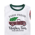 thumbnail image 4 of goowrom Kids Cartoon Car Print O-Neck Long Sleeve Tops+ Solid Color Long Pants, 4 of 7