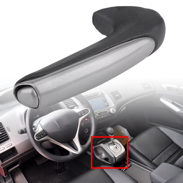 Housse de Protection de Frein à Main de Poignée de Voiture Garniture Intérieure Noire pour la Berline 06-11