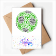 thumbnail image 1 of Football soccer Sports People Welcome Back Greeting Cards Envelopes Blank, 1 of 3