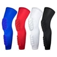 thumbnail image 3 of TIELUTT Genouillère Rembourrée Compression Manchon de Jambe Protection de Cuisse Équipement de Protection pour Football Basketball Volleyball Softball, 3 of 7