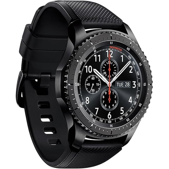 Restored - Samsung Gear 3 Frontier Built-in GPS to track activities, Heart Rate (Refurbished)