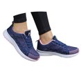 thumbnail image 3 of Wyzesi Espadrilles pour Femmes Chaussures Larges Course Décontractées Chaussures Rondes Femmes et Brides en Maille Mode Plates Chaussures Décontractées pour Femmes, 3 of 8