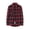 Red, variant on RKSTN Long Sleeve Tee Shirts for Men New Fall Winter Regular Fit Sweatshirts Plaid Flannel Shirt Turndown Collar Fashion Casual Blouse Tops
